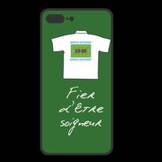 Coque  Iphone 8 Plus PREMIUM Soigneur Bonus offensif-défensif Vert
