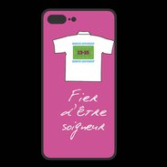 Coque  Iphone 8 Plus PREMIUM Soigneur Bonus offensif-défensif Rose