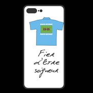 Coque  Iphone 8 Plus PREMIUM Soigneur Bonus offensif-défensif Blanc 2