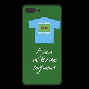 Coque  Iphone 8 Plus PREMIUM Soigneur Bonus offensif-défensif Vert 2