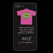 Coque  Iphone 8 Plus PREMIUM Moi je l'ai épousé Bonus offensif-défensif Noir