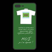 Coque  Iphone 8 Plus PREMIUM Moi je l'ai épousé Bonus offensif-défensif Vert