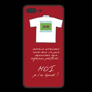 Coque  Iphone 8 Plus PREMIUM Moi je l'ai épousé Bonus offensif-défensif Rouge