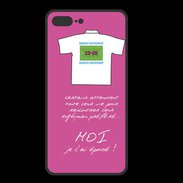 Coque  Iphone 8 Plus PREMIUM Moi je l'ai épousé Bonus offensif-défensif Rose