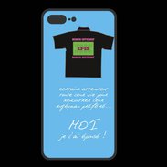 Coque  Iphone 8 Plus PREMIUM Moi je l'ai épousé Bonus offensif-défensif Bleu 2