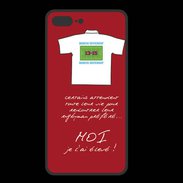 Coque  Iphone 8 Plus PREMIUM Moi je l'ai élevé Bonus offensif-défensif Rouge
