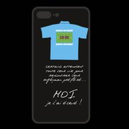 Coque  Iphone 8 Plus PREMIUM Moi je l'ai élevé Bonus offensif-défensif Noir 2