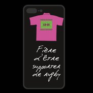 Coque  Iphone 8 Plus PREMIUM Supporters Bonus offensif-défensif Noir
