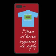 Coque  Iphone 8 Plus PREMIUM Supporters Bonus offensif-défensif Rouge 2