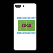Coque  Iphone 8 Plus PREMIUM Bonus Offensif-Défensif Blanc