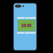 Coque  Iphone 8 Plus PREMIUM Bonus Offensif-Défensif Bleu