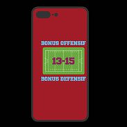 Coque  Iphone 8 Plus PREMIUM Bonus Offensif-Défensif Rouge