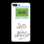 Coque  Iphone 8 Plus PREMIUM Fin de match Bonus offensif-défensif Blanc
