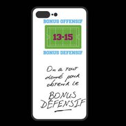 Coque  Iphone 8 Plus PREMIUM Obtenir le Bonus offensif-défensif Blanc