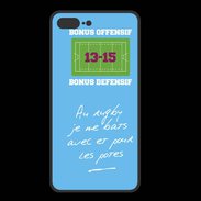 Coque  Iphone 8 Plus PREMIUM Les potes Bonus offensif-défensif Bleu