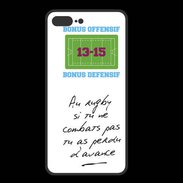 Coque  Iphone 8 Plus PREMIUM Le combat Bonus offensif-défensif Blanc