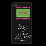 Coque  Iphone 8 Plus PREMIUM Fin de match Bonus offensif-défensif Noir