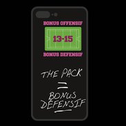 Coque  Iphone 8 Plus PREMIUM The pack Bonus offensif-défensif Noir