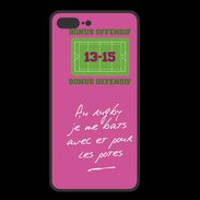 Coque  Iphone 8 Plus PREMIUM Les potes Bonus offensif-défensif Rose