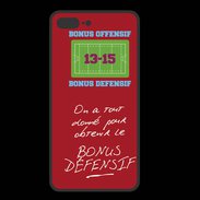 Coque  Iphone 8 Plus PREMIUM Obtenir le Bonus offensif-défensif Rouge