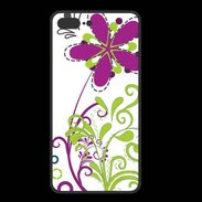 Coque  Iphone 8 Plus PREMIUM motif floral vert
