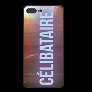 Coque  Iphone 8 Plus PREMIUM Célibataire bleu ZG