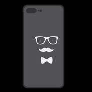 Coque  Iphone 8 Plus PREMIUM moustache & noeud 2