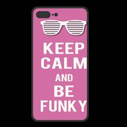 Coque  Iphone 8 Plus PREMIUM Keep Calm Funky Rose