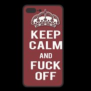 Coque  Iphone 8 Plus PREMIUM Keep Calm Fuck Off Brique