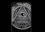 Coque  Iphone 8 Plus PREMIUM All Seeing Eye Vector