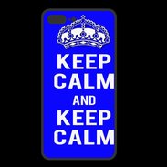 Coque  Iphone 8 Plus PREMIUM Keep Calm Bleu