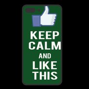 Coque  Iphone 8 Plus PREMIUM Keep Calm Like This Vert