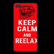 Coque  Iphone 8 Plus PREMIUM Keep Calm Reelax Rouge