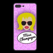 Coque  Iphone 8 Plus PREMIUM Miss Champagne Blonde