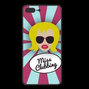 Coque  Iphone 8 Plus PREMIUM Miss Clubbing Blonde
