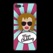 Coque  Iphone 8 Plus PREMIUM Miss Clubbing Rousse