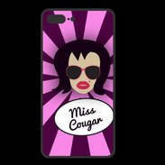 Coque  Iphone 8 Plus PREMIUM Miss Cougar Brune