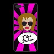 Coque  Iphone 8 Plus PREMIUM Miss Fashion Rousse