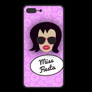 Coque  Iphone 8 Plus PREMIUM Miss Fiesta Brune