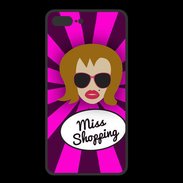 Coque  Iphone 8 Plus PREMIUM Miss Shopping Rousse