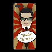 Coque  Iphone 8 Plus PREMIUM Mister Business Brun