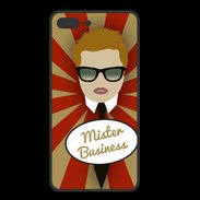 Coque  Iphone 8 Plus PREMIUM Mister Business Roux