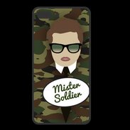 Coque  Iphone 8 Plus PREMIUM Mister Soldier Chatain