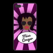 Coque  Iphone 8 Plus PREMIUM Miss Cougar Black