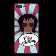 Coque  Iphone 8 Plus PREMIUM Miss Clubbing Black