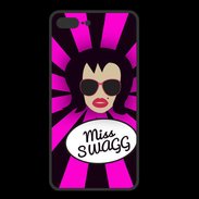 Coque  Iphone 8 Plus PREMIUM Miss Swag Brune