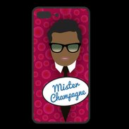 Coque  Iphone 8 Plus PREMIUM Mister Champagne Black