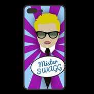 Coque  Iphone 8 Plus PREMIUM Mister Swag Blond