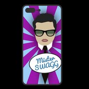 Coque  Iphone 8 Plus PREMIUM Mister Swag Brun