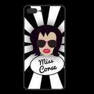Coque  Iphone 8 Plus PREMIUM Miss Corse Brune